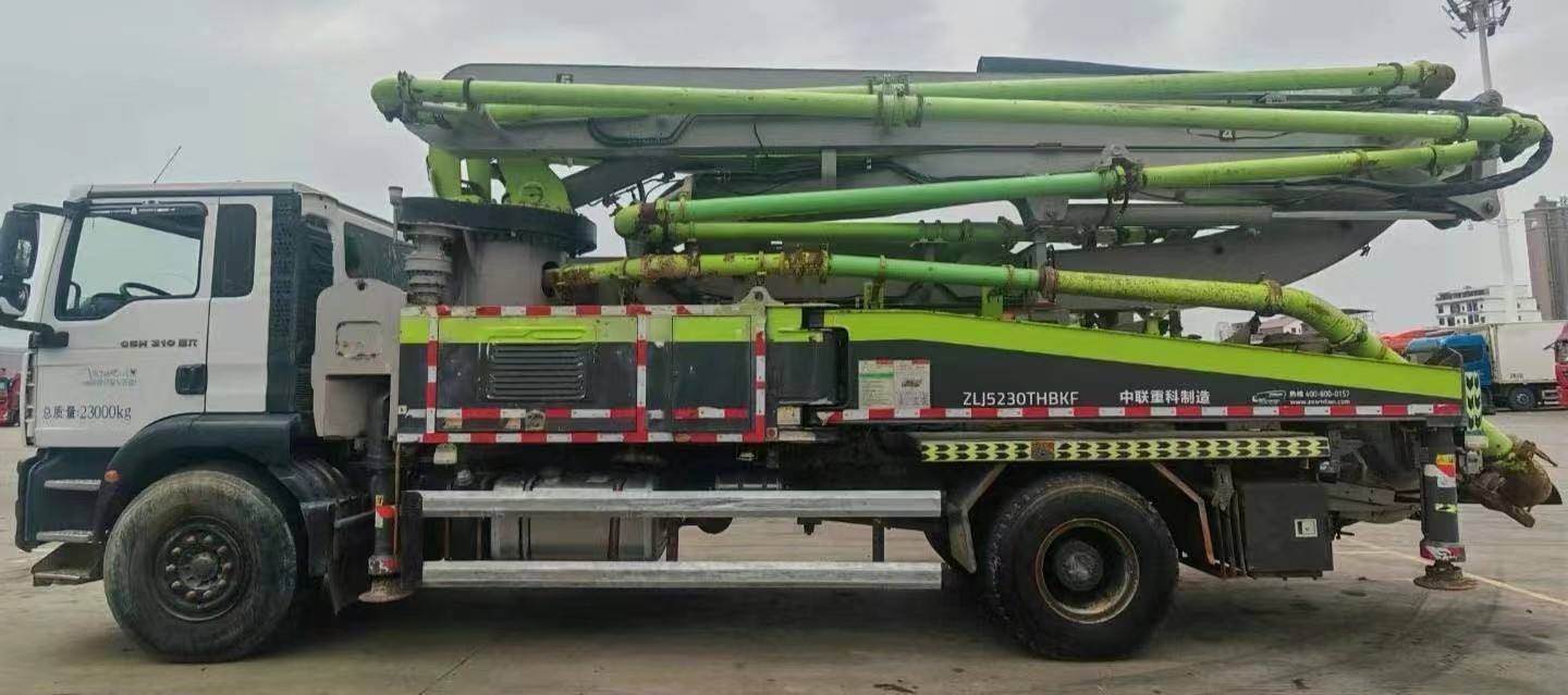 2022 Zoomlion Concrete Pump Truck 38 Meters, Flexible For Small And Medium-sized Buildings