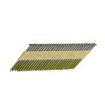 Paper Strip Bright Steel Nails 3.1x75mm Clipped Head 34 Degree For Gas Nailer