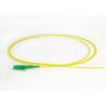 Buy cheap Multi Mode ST Fiber Optic Pigtail UPC APC Corning Fiber With Yellow Color from wholesalers