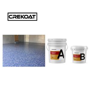 Quality Hygienic Clear Resin Floor Coating Chemical Resistant Flake Concrete Coating wholesale