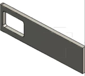 Quality ASTM A36 Rolloff Dumpster Parts Door Connecting wholesale