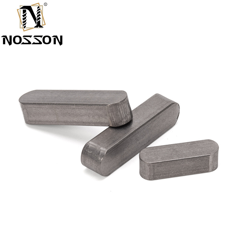 Zinc-Flake Coated High Strength DIN6885 Stainless Steel 304 316 Flat Parallel Key Type A for Heavy Duty Applications