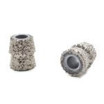 Vacuum Brazed Double Beards Type Diamond Wire Saw Beads for Cutting Granite