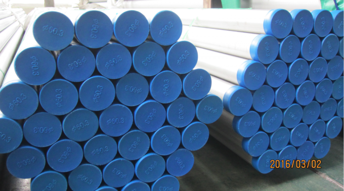 Stainless Steel Welded Pipe,JIS G3459 SUS316L , SUS304L, 125 A , 150A , SCH 40 , 6M Pickled and Annealed, Plain End 0