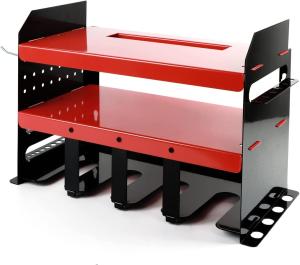 Quality Cordless Tool Holder Metal Carbon Steel Heavy Duty Garage Storage Wall Organizer Rack wholesale