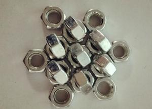 Quality 4.7mm Thickness Heavy Duty Hex Nuts , GB52 6mm Hex Nut Prevent Loosening Effect wholesale