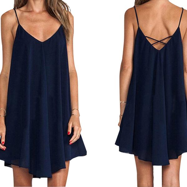 Newest Design Women Wholesale Sexy Spaghetti Strap Pure Color Flare Off Shoulder