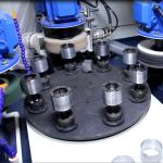 Rotary table polishing machine