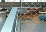 60*60 Mm Hole Architectural Wire Mesh , Steel Cable Netting