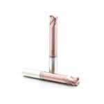 Semi Finishing Long Blade Carbide End Mill 25mm Cutting Length
