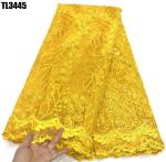 2023 Cheap pink tulle lace nigerian net lace fabric for dress french lady dress