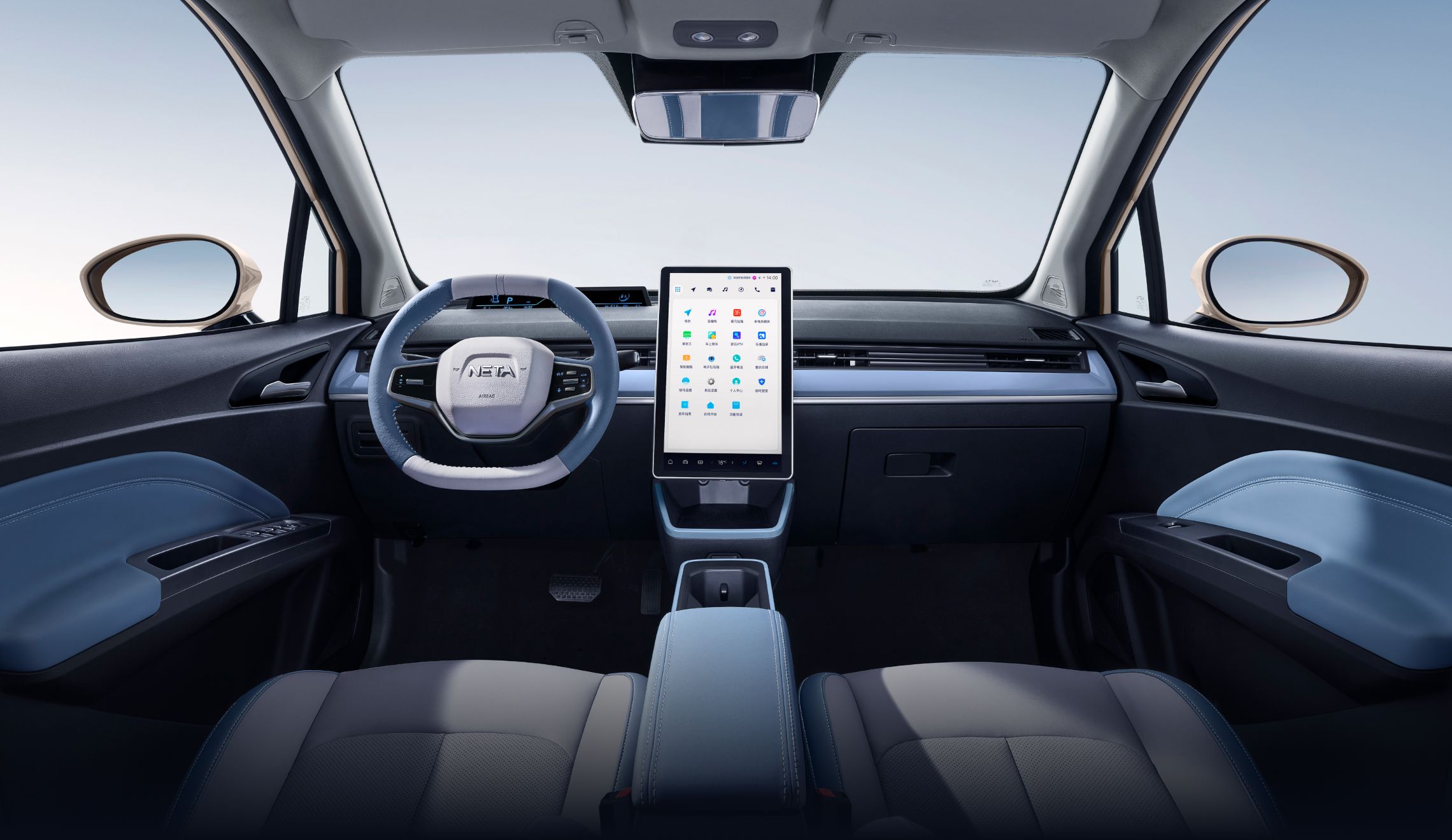 Lithium Battery Nezha AYA EV SUV 318KM 401KM Edition Comfortable Luxury