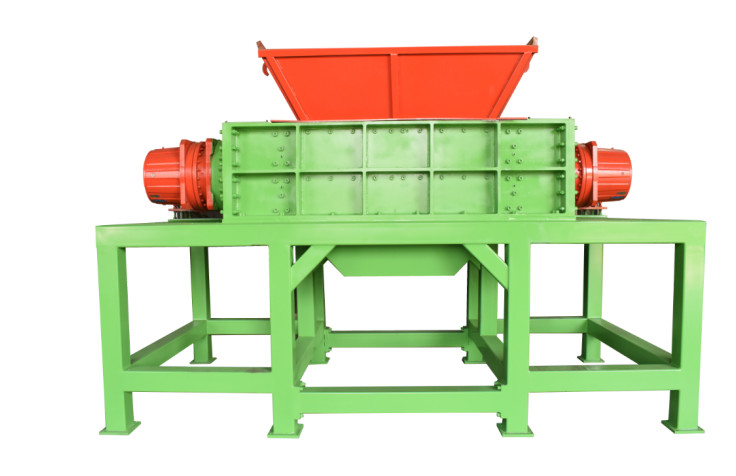 Double Shaft Shredder Metal Shredder PLC Control Metal Recycling Machine Double Shaft Scrap Metal Shredder