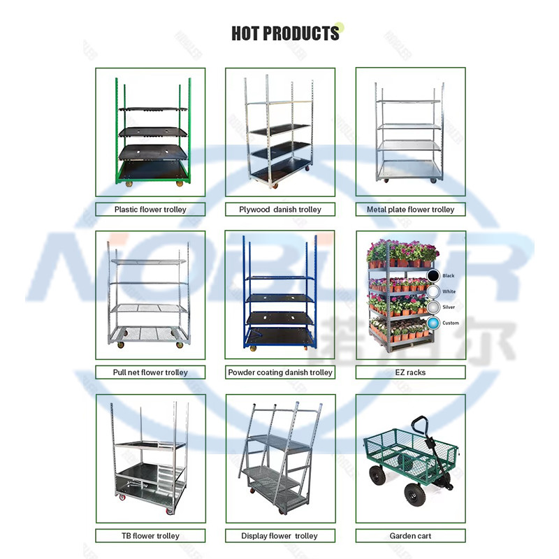 Pp Caster Easy Assemble Durable Burly Waterproof Bud Room Danish Trolley Shelves