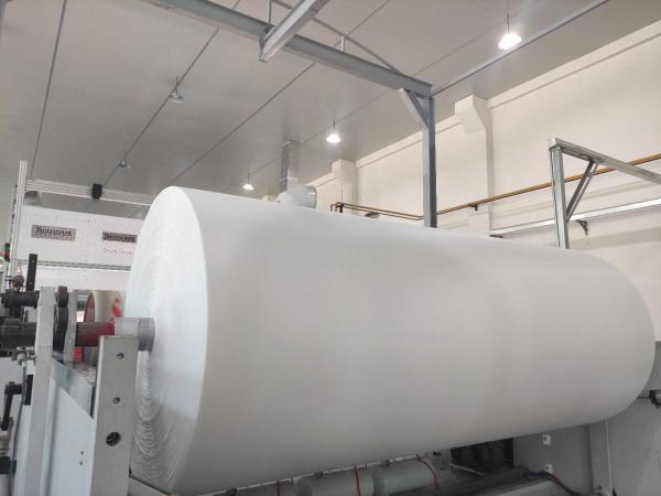 Cheap 45% Viscose 55% Polyester Fibre Spunlace Nonwoven Germany TrüTzschler for sale