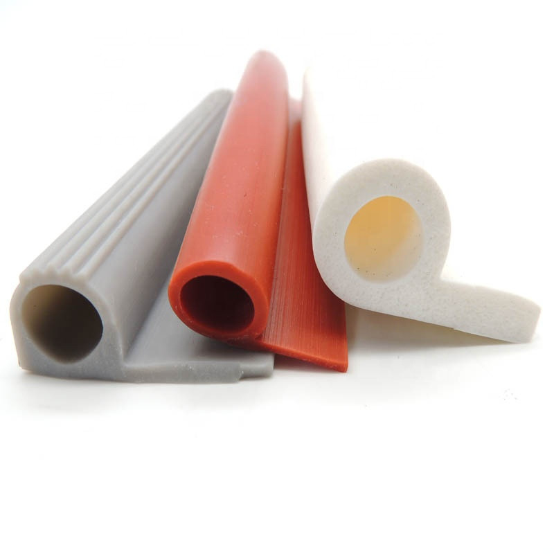 Temperature Resistant U P T O Shape Silicone Sealing Strips for Oven -40 to 250 Degree