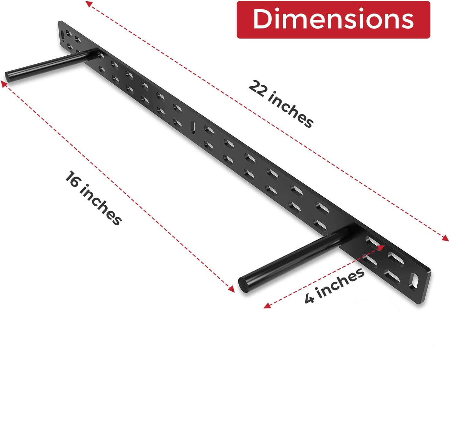StudLock Keyhole system Longer Floating Shelf Bracket Heavy Duty Solid Steel Support Rods