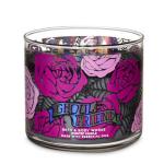 Colorful Three Wicks Scented Soy Wax Glass Jar Candle Customizable Labels