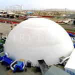 60m Diameter Geo Dome Tents Waterproof Metal Frame