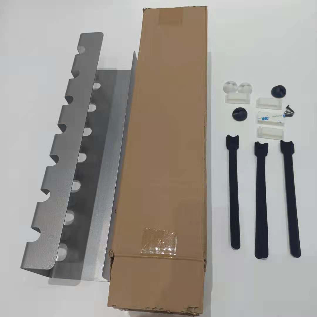 Maximize Productivity Single Tier Bolt Inserting Cable Duct for Under Table Cables