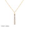 Buy cheap VICKY.HSIEH Gold Tone Crystal Rhinestone Pave Pendant Long Necklace from wholesalers