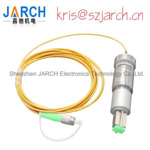 Quality OCT Single Channel 1550nm 12000RPM Fiber Optic Slip Ring wholesale