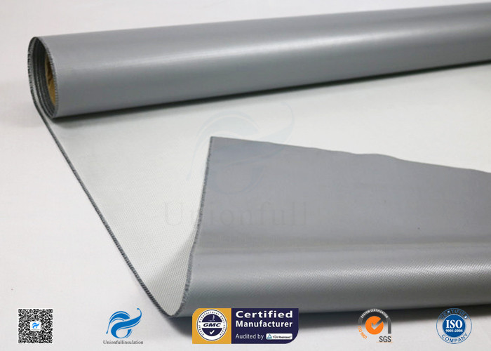 Durable Silicone Coated Fiberglass Cloth 530g High Temperature Resistance