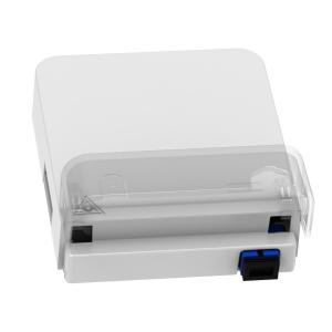 Quality 115*86*22mm Fiber Optic Socket Panel for Compact Indoor FTTH Network Installation wholesale