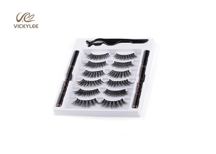 Plastic Cotton Stalk Fluffy 5D Faux Volume Eye Lashes