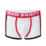 Ice Silk Long Boxer Shorts MID Waist Available Customize Color