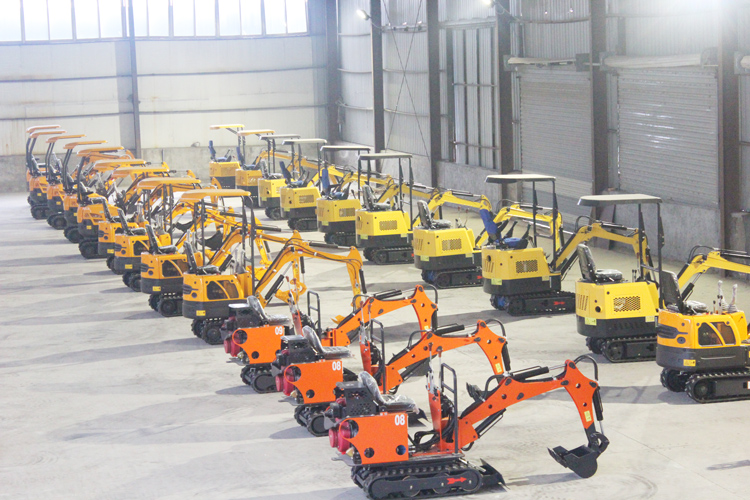 1800kg Hydraulic Mini Excavator 933mm Swing Radius for Small Crawler Excavator Market