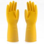 Waterproof PVC Hand Gloves Chemical Resistant For Household Cleaning