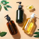 200ml 300ml 500ML PET Shampoo Body Wash Bottles Screen Printing For Luxury Hotel