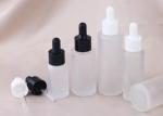 Frosting 100ml Cosmetic Dropper Bottle Black Perfume Dropper Bottles