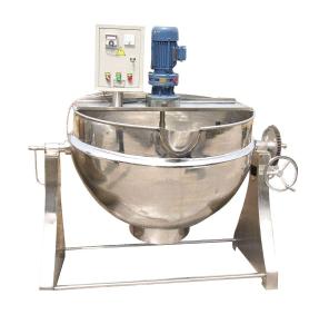 Quality SUS304 Dairy Foods Stainless Steel Steam Jacketed Pot Double Layer wholesale