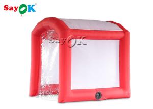 Quality Outdoor 2x2.5x2.5mH Red Inflatable Disinfection Fogger Channel wholesale