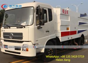 Quality Dongfeng 4x2 10CBM Vacuum Road Sweeper Truck For Street Cleaning wholesale