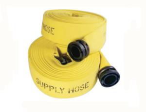 Quality Aging Resistance Flameproof Colored Fire Hose Yellow Orange Red Line wholesale