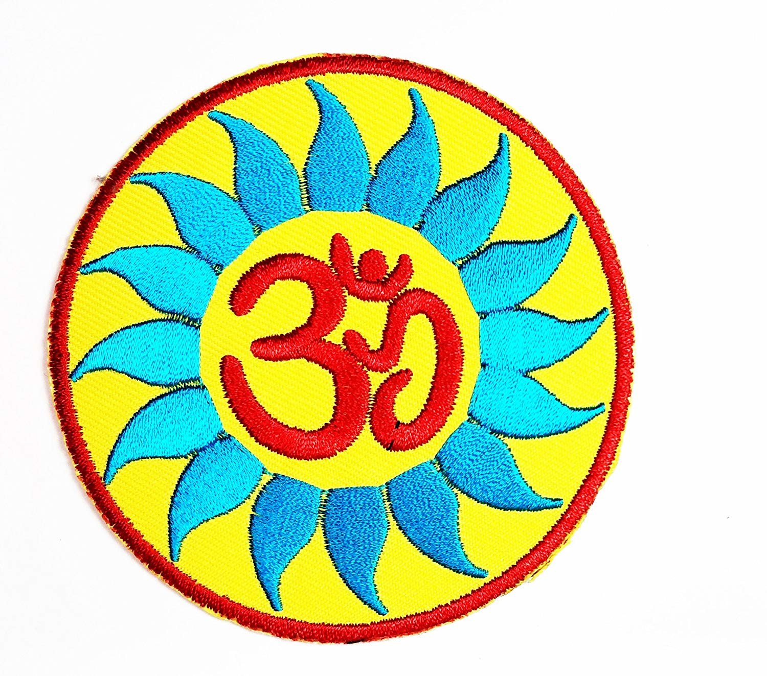 Hook And Loop Embroidered Velcro Patches Heat - Cut Cool Velcro Patches