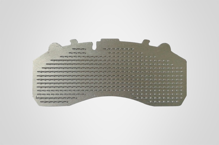 Buses Disc Brake Pads 0.35~0.45 Friction Coefficient With OEM / ODM Serivice