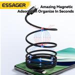 ES-X55 Series Magnetic Absorption Quick Charge Cable USB C To Type C Cable 100W
