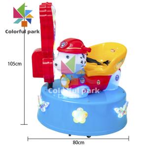 Quality Fiberglass Coin Operated Kiddie Ride Paw Patrol Themed For 1 Player wholesale