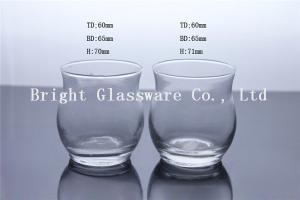 Quality Clear Glass Hurricane Candle Holder, Blown Glass Vase wholesale