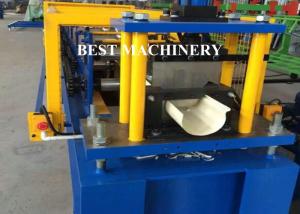 Quality Aluminum Roofing Gutter Sheet Roll Forming Machine Downpipe Usage wholesale