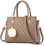 Leather Fashion Pu Womens Luxury Handbag Top Handle Satchel