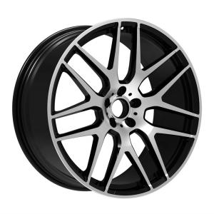 Quality Custom 18 19 20 21 22 23 24 inch forged wheels for Mercedes GLE G63 with Silver milled surface wholesale