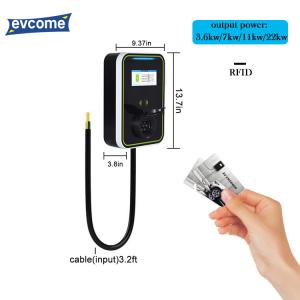 Quality EV-HB Home Wallbox Charger Gun Base With RFID For Electric Car 16A / 32A wholesale