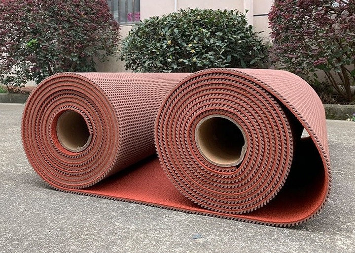 SGS IAAF Red Rolls Prefabricated Running Track