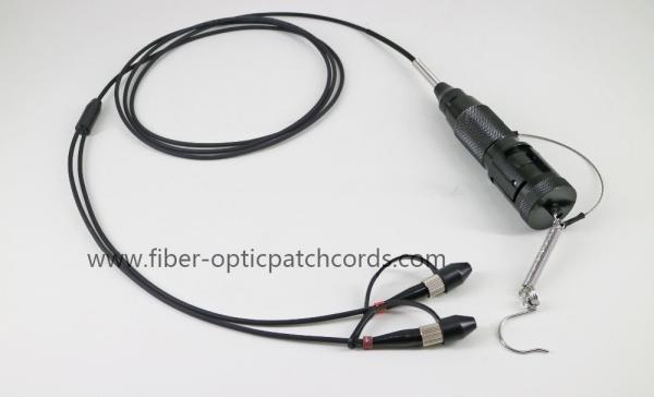 2 Cores Tactical Connector Outdoor Warterproof Military Fiber Optic Cable