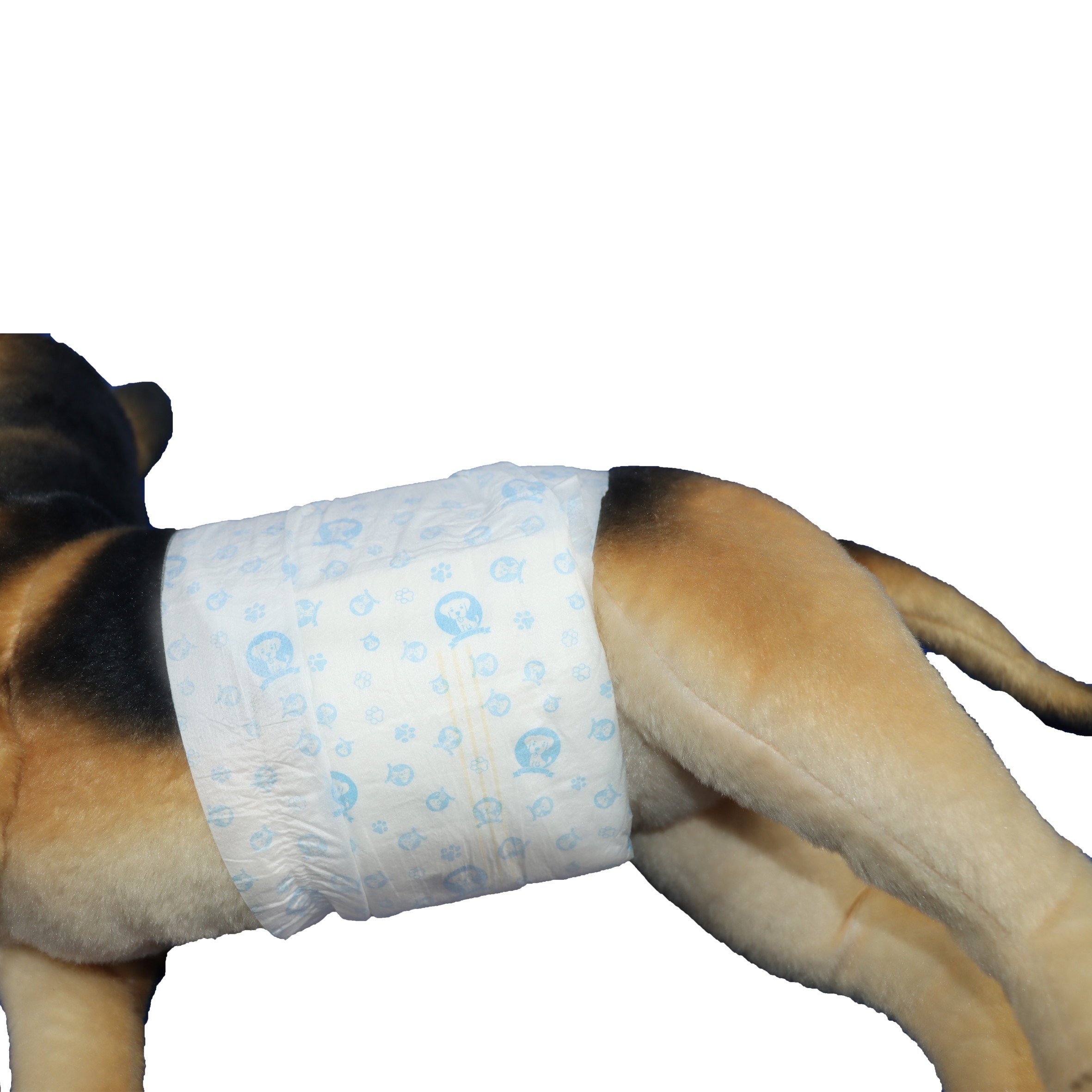 OEM ODM Super Soft Disposable Pet Diapers With Magic Tapes Male Dog Diapers